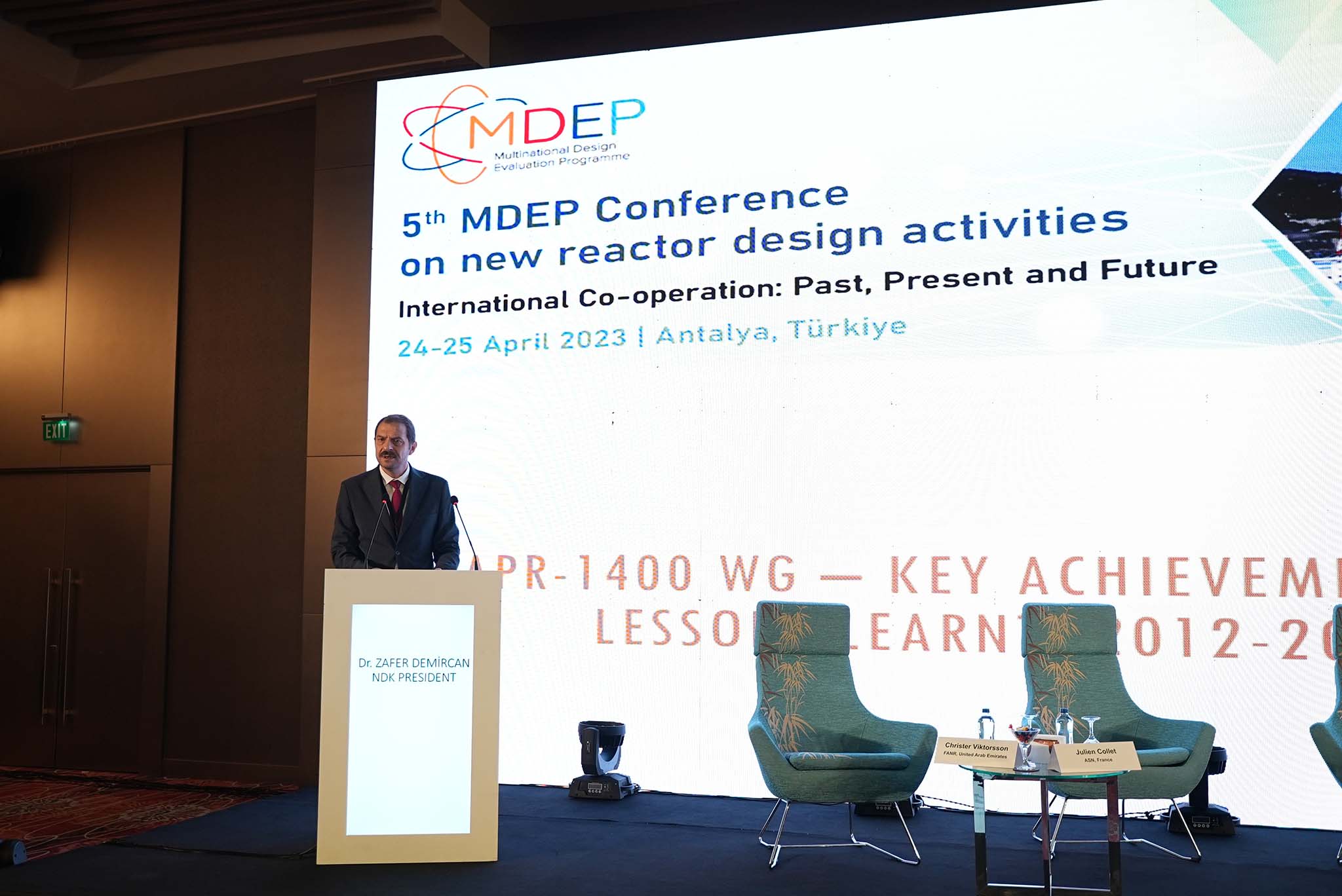 OECD 5th MDEP Conference was held in Antalya, hosted by our Authority.