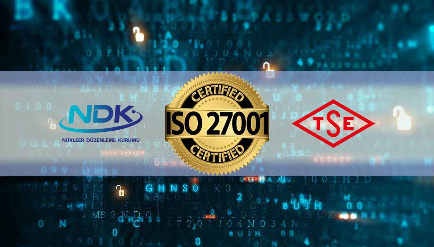 Kurumumuz Bilgi Güvenliği Yönetim Sistemi ISO 27001:2022 Sertifikasını Aldı.
